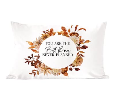 Sierkussens - Kussentjes Woonkamer - 60x40 cm - Vriendschap - Vrienden - Quotes - Spreuken - You are the best thing never planned