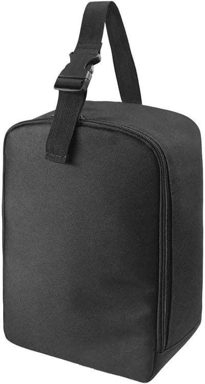 Strijkijzer Tas - Reis Opbergtas - Apparaat Beschermen - Comfortabele Draagband - 35 x 22 x 14 cm - Zwart