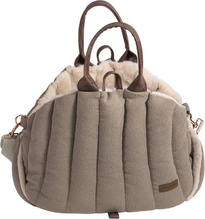 Animal Boulevard Ab10769 - Outdoor - Hond - Ab Home&away Stadstas Diana Bouclé Bruin-xs 50x30x35cm - Maat: Xs