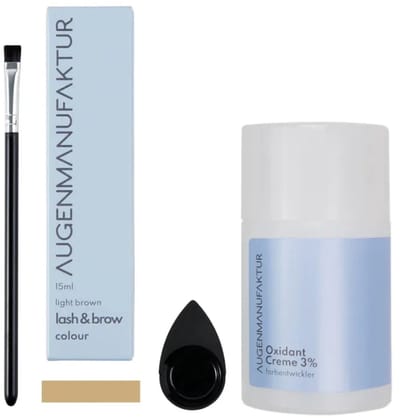 Augenmanufaktur Wimperkleuren Base Kit Lichtbruin 4-delig