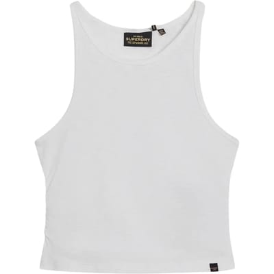 Superdry - Tanktop met ruches - Dames - Vesten