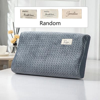 Taie d'oreiller matelassée en latex, protection d'oreiller orthopédique en mousse à mémoire de forme, taie d'oreiller pour adultes et enfants, 30 x 50/40 x 60 cm 30X50CM gray