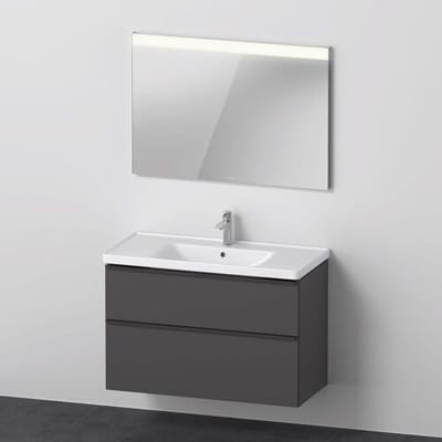 Duravit D-Neo furniture set with square mirror 100.5 cm DE011404949