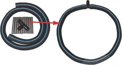 AquaForte Professionele ringbeluchter Ø300mm 19mm tule