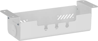Kabelgoot 494 x 167 x 124 mm horizontaal, mat wit, zwenkbaar