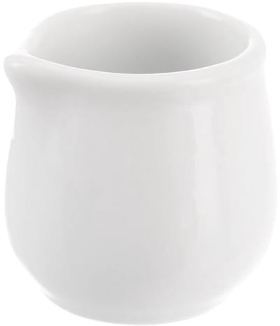 Orion MONA Serie - Porseleinen Melkkannetje - 20 ml - Wit