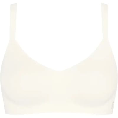 Sloggi ZERO Feel Pure Soft bra Dames Beha - ZIJDE WIT