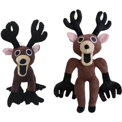 99Nights Horror Game Pluche Speelgoed 99 Nachten In Het Bos Hert Witte Uil Knuffeldier Pluche Poppen Kinderspeelgoed jongen Halloween Cadeau