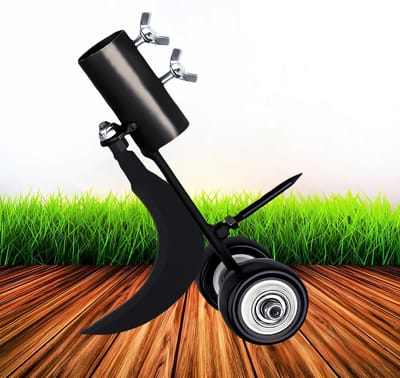 Onkruidverwijderaar - 2-in-1 Garden Weeder - Haak onkruidverwijderaar - Onkruidsteker - Handmatige wieder - Met Wielen - Tuinonderhoud & Opruiming