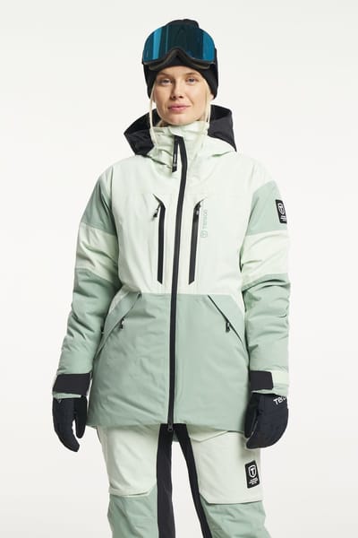 TENSON - aero xx ski jacket women - Ski jack dames - Lichtgroen