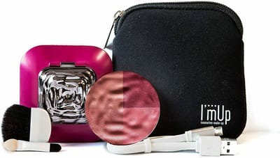 ‘I’m Up’ Powerbanks met make-up organizer en spiegel - Artic