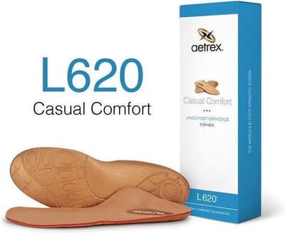 Aetrex Casual Comfort L620 Inlegzolen Heren