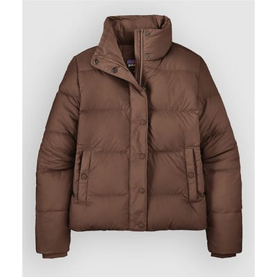 Patagonia Silent Down Puffer Jas bruin