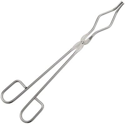 Zegeltang Roestvrij Staal - Lab Tang - Laboratorium Werk - Gebogen Geslepen Ontwerp - 30 cm
