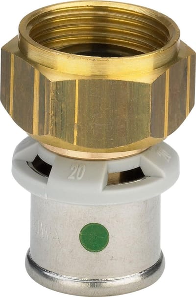 Viega Sanfix Fosta Sanfix P-aansluitkoppeling, d 25mm, G 1 roodkoper model 2163, 566630