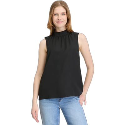 Top Angyc zwart uni mouwloos Ragwear - maat XL