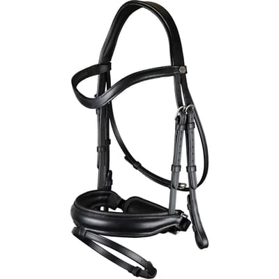 Anatomisch hoofdstel met brede combi neusriem Dy'on