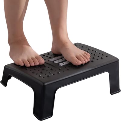 Voetsteun - Voetenbank Kruk - Bureau Comfort - Antislip Massage - 36 x 29 x 14 cm - Niet gespecificeerd