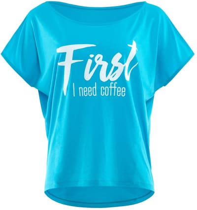 Winshape Shirt met korte mouwen Ultra Light met glitter opdruk MCT002