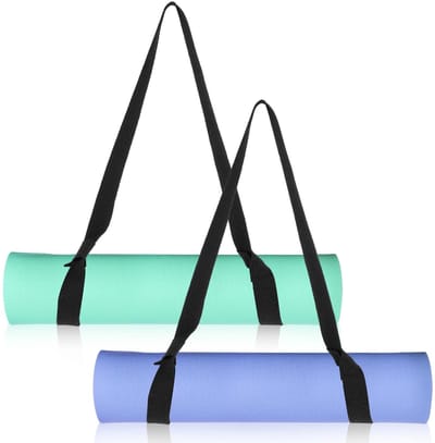 Allecto - Yoga Mat Strap - Draagriem voor Yogamat - Verstelbaar en Multifunctioneel - Zwart - Ideaal voor Yogabeoefening - Geschikt voor Volwassen