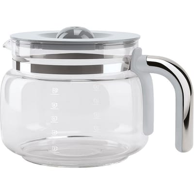 SMEG DCGC01 Koffiekan - Glazen Karaf met Deksel - 10 Kopjes - Voor Filterkoffiemachine DCF02 - Koffie Accessoire
