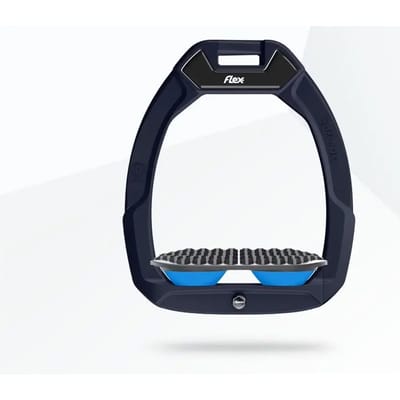 Veiligheidsstijgbeugels voor endurance rijden Rood/Grijs/Blauw Flex-On Safe-On