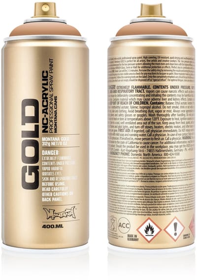 Montana GOLD G1440 Toffee spuitbus 400ml