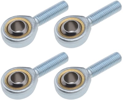 Dailygoods- Lager Hoge Prestaties - Rechterhand Rod End Lager - 4 Stuks - M10x1,50mm - Boring Diameter 10mm - Duurzaam Lagerstaal - Kogelgewricht