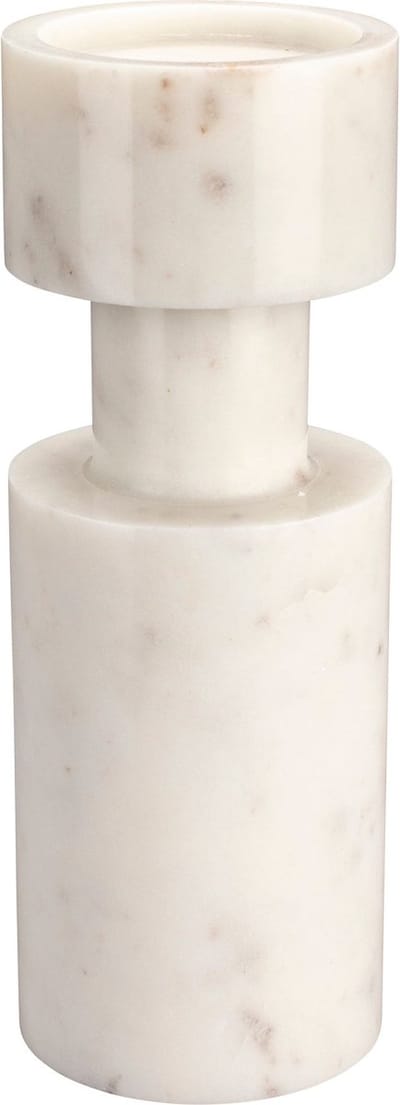 Dutchbone Paros Kandelaar Marble Wit