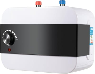 Ondertafelboiler - Warmwateropslag - Keuken Gebruik - Compact 6 Liter - 325x23x27cm - Wit