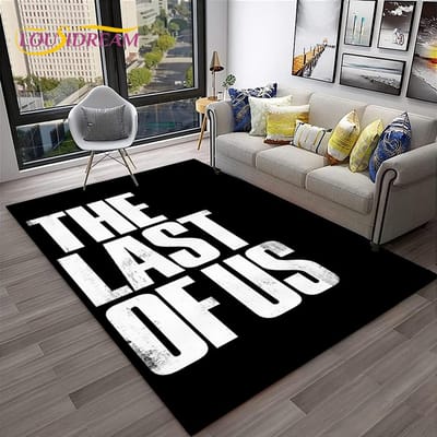 The Last of Us Horrorspel Pedro TV Tapijt Vloerkleed voor Thuis Woonkamer Slaapkamer Bank Deurmat Decoratie, Kindergebied Vloerkleed Antislip Vloermat 40x60cm