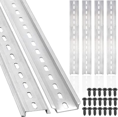Dailygoods - Aluminium DIN Rail Set voor Modulair Elektrisch Apparatuur