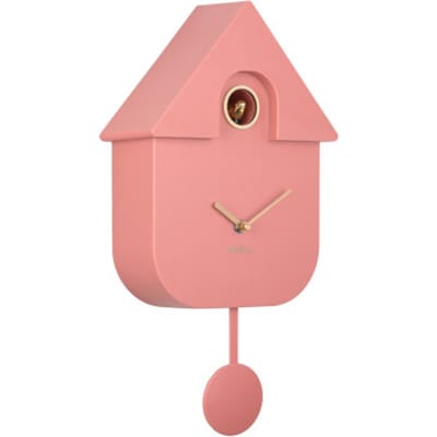 Karlsson wandklok modern cuckoo oro rose tan