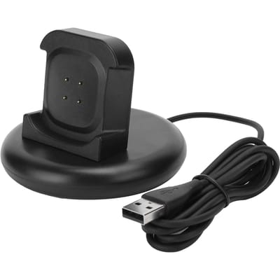 Mini station de charge pour montre connectée Fitbit Versa3Sense, station de charge portable gray