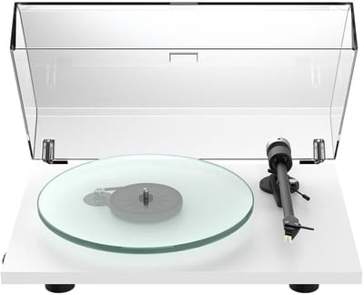 Pro-Ject T2W Rainier Streaming Platenspeler - Multiroom-technologie - WiFi streaming - Moderne Vinyl Speler - Wit