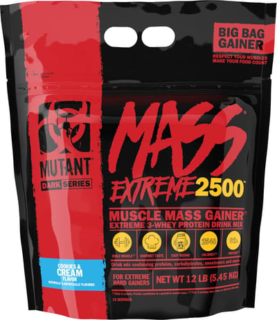 Mutant Mass XXTreme 2500 - 5450 g - Cookies & Cream