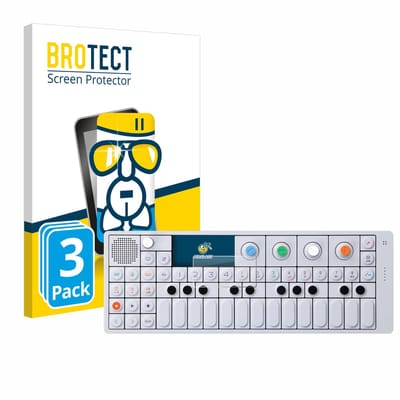 Screenprotector 3 Stuks voor Teenage Engineering OP-1 Sampler & Controller Beschermglas transparant