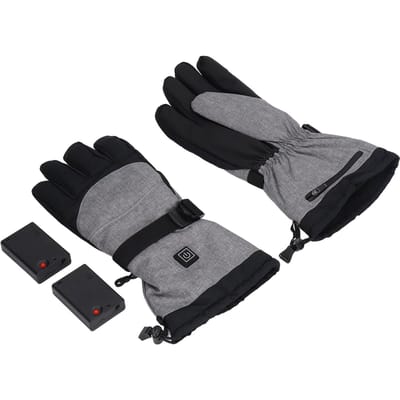 Eén Paar Elektrisch Verwarmde Handschoenen Smart Waterdicht Unisex Eén Maat Elektrisch Verwarmde Wanten voor