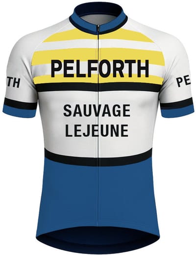 Retro Wielershirt Pelforth Lejeune - Gruppo Sportivo - M