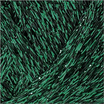 Lurex Glitter Garen, L: 160 M, groen, 25 gr/ 1 bol