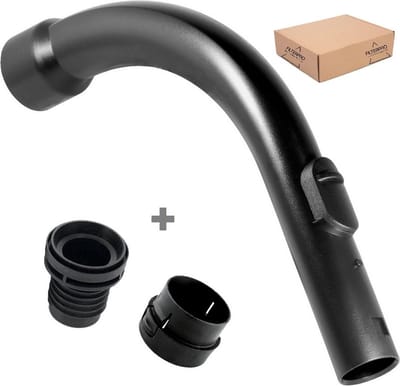 Handgreep met reparatieset geschikt voor Miele Complete C3, C2, HS11, Cat & Dog, Black Pearl, Black Diamond, Compact C1, Compact C2, S8000, S6000, S5000, S4000, S2000, S700, S600, S500, S400, S300, S200 - stofzuiger - pistoolgreep - handvat