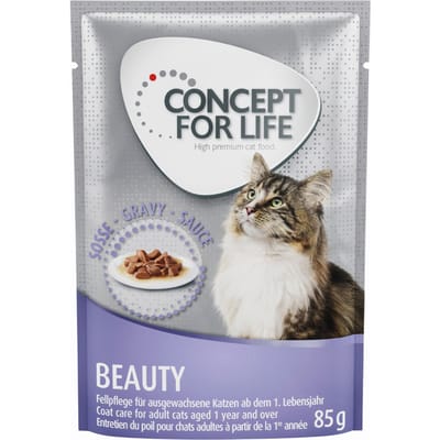 24x85g Beauty in Saus Concept for Life Kattenvoer