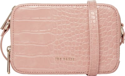 Ted Baker Crossbodytas / Schoudertas Dames - Stina - Krokodillenprint - Roze
