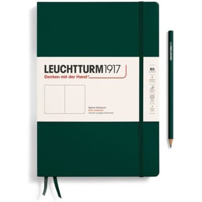Leuchtturm notitieboek forest green blanco composition hardcover b5 178x254mm