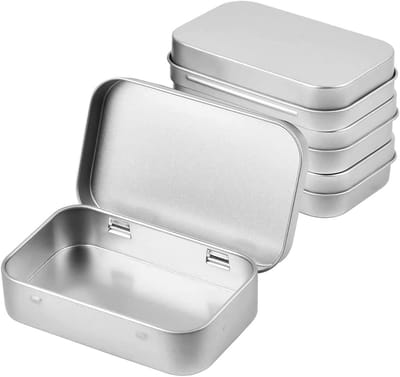 Duurzame metalen opbergdozen set van 4, handige mini opbergboxen voor snoep, sleutels en sieraden