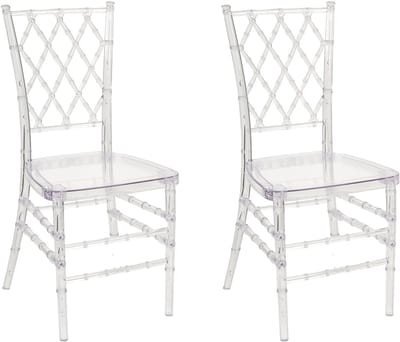 CLARION - Eetkamerstoel - Transparant - Polycarbonaat