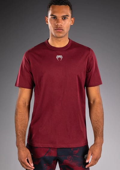 UFC Zenith x Venum Fight Week T-Shirt Katoen Bordeaux Rood - S