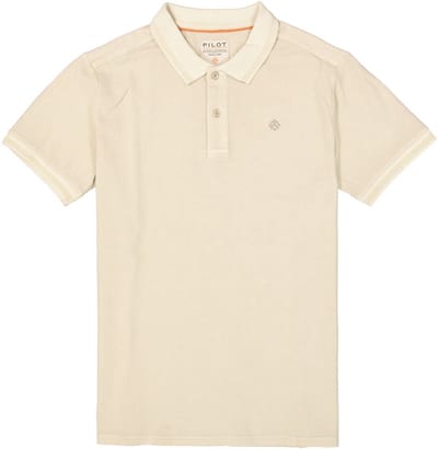 Pilot Heren Polo Bruin - Maat XXL