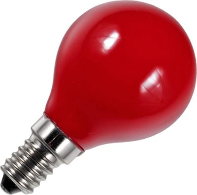 SPL LED Filament mini-kogel - 1W ROOD