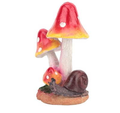Allecto - Tuinbeelden Paddenstoel - Dieren Decoratie - Unieke Buiten en Binnen Versiering - Decoratief - Tuinaccessoires - Creatief - Kleurig